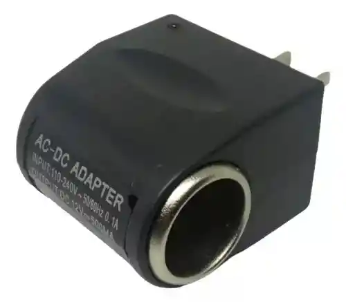 Adaptador 110v 240v Ac A 12v Dc Convertidor Salida Cigarrera