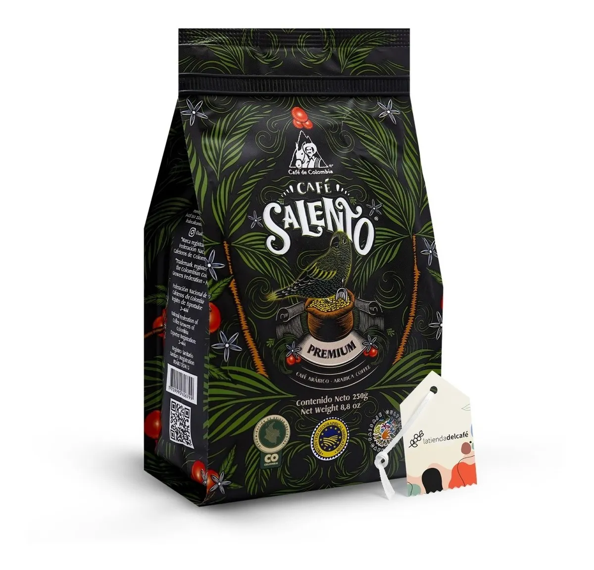 Salento Café Molido Arábico Premium 250 g