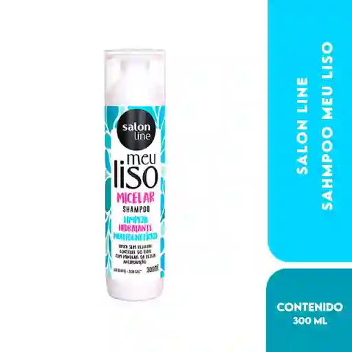 Salon Line Shampoo Meu Liso - Cabello Liso Micelar 300 Ml