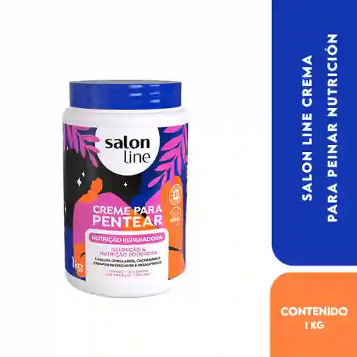 Salon Line Crema Para Peinar Nutrición Reparadora 1 Kg