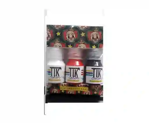 Tik Color Pintura Corporal Payaso