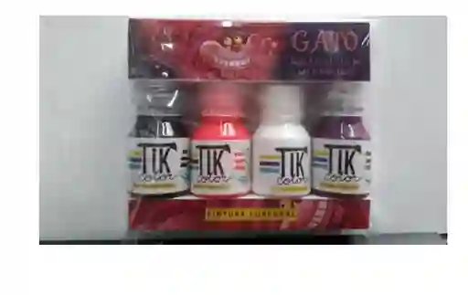 Tik Color Pintura Corporal Gato