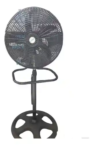 Ventilador Vgr 18" Color Negro 3 En 1 Con Rodamiento En Balineras