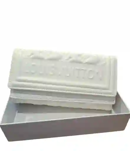 Billetera Dama Louis Vuitton De Color Blanco Grande Ideal Para Regalar A Mujeres