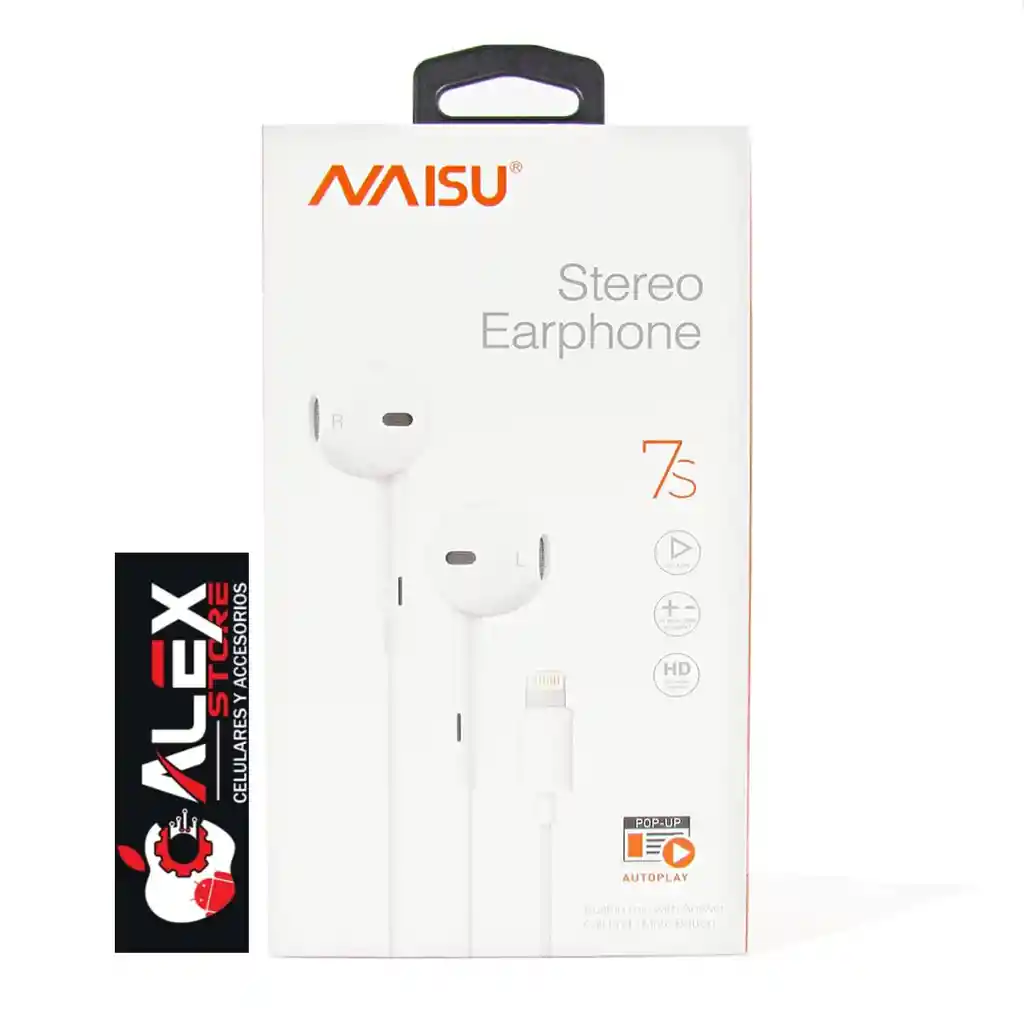  Audifonos  iPhone  Naisu 