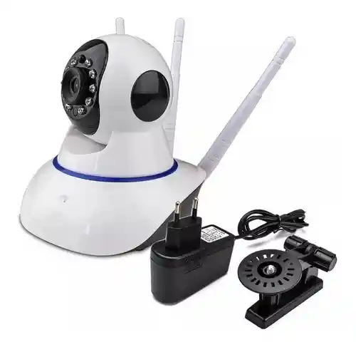 Camara De Seguridad Ip Robótica Wifi P2p De 1080 Mp App V380