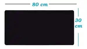 Pad Mouse Gamer Tapete 80*30cm / Protector De Teclado Y Mouse