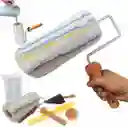 Rodillo Pintura Recargable De Gran Capacidad Kit 6piezas