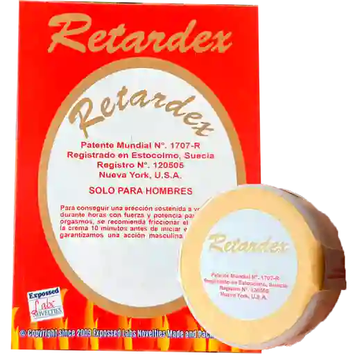 Retardante Eyaculación Masculino Gel Retardex Demora En El Acto