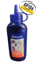 Escarcha Liquida Azul 60 Ml Pelikan / Diamantina Con Pegamento