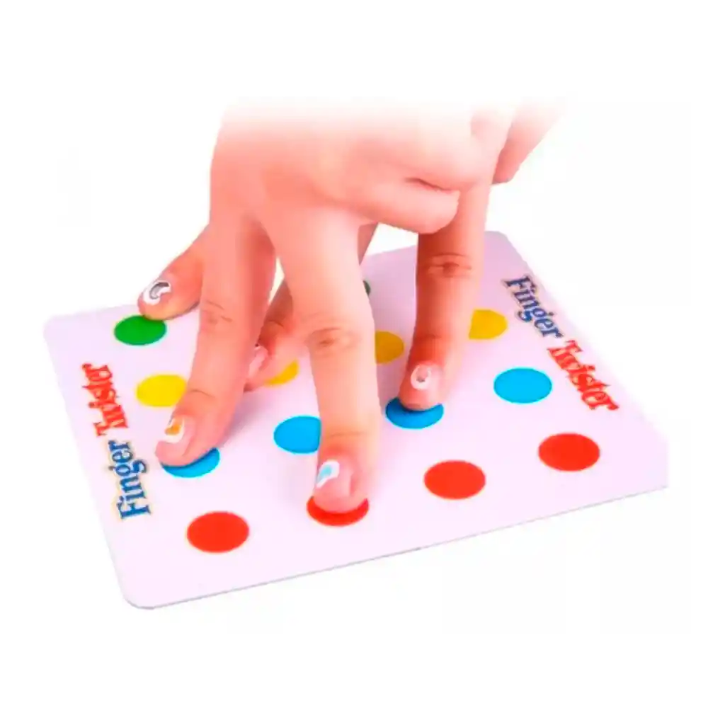 Juego Twister 2 En 1 Familia Twist Tapete 156cm Dedos Pies