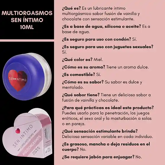 Combo Primer Encuentro ( Multiorgasmos + Anillo Vibrador)