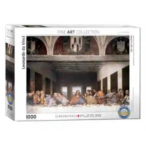 Rompecabezas 1000 Piezas La Última Cena, Da Vinci – Eurographics (6000-1320)