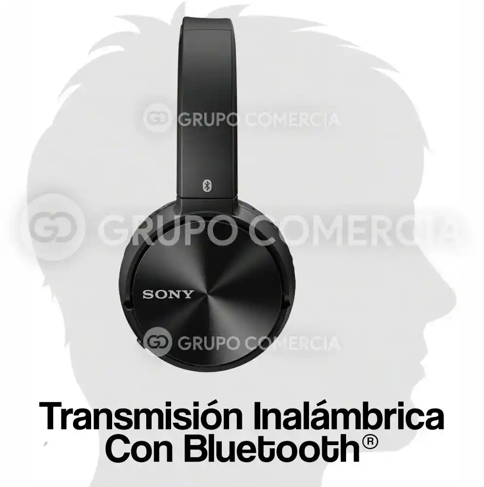 Diadema Tipo Sony Inalambrica Bluetooth Bass Booster Genérico