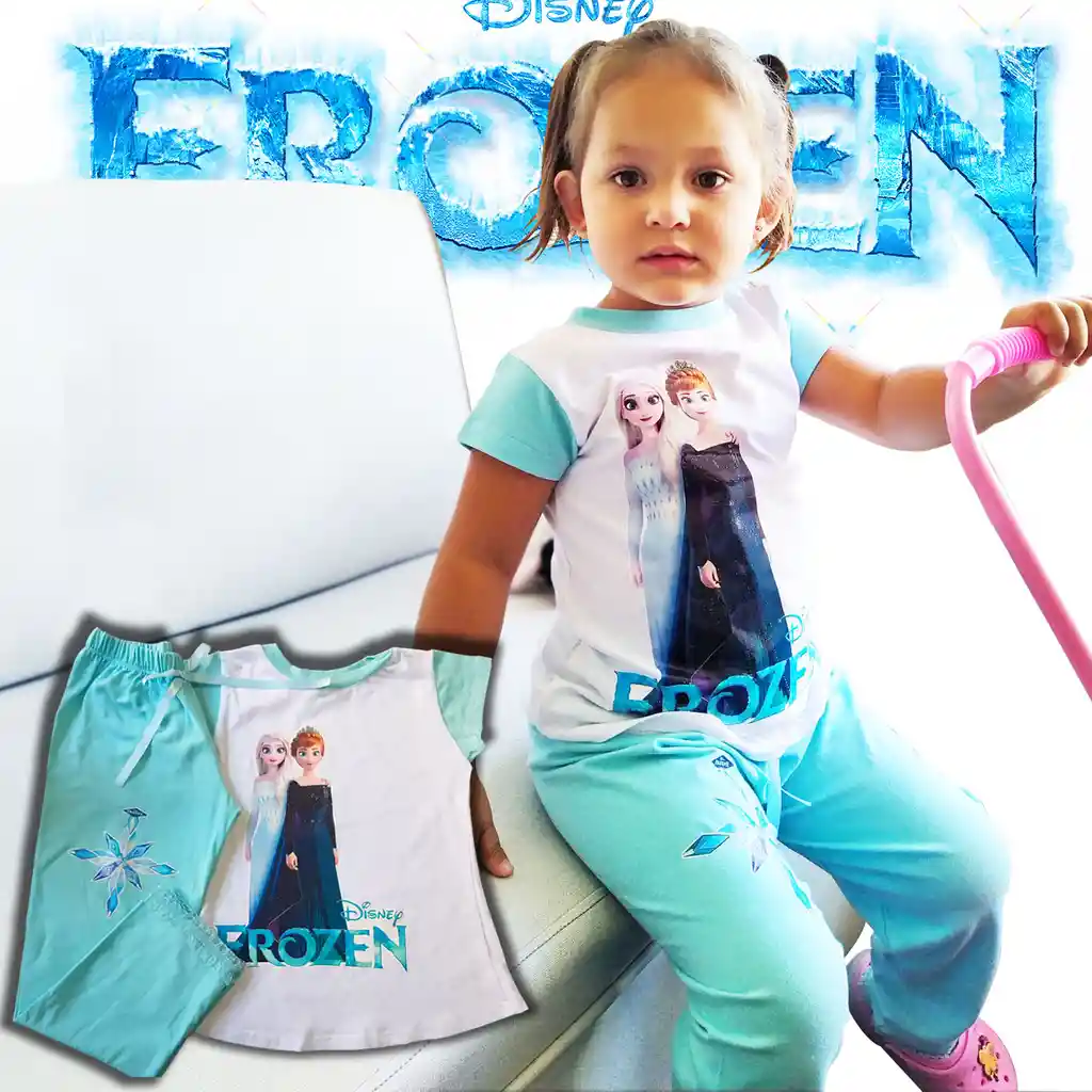 Frozen Camiseta Sudadera Conjunto Pijama Niña Infantil Talla 6