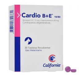 Cardio B+e 10/80 X30 Tabletas