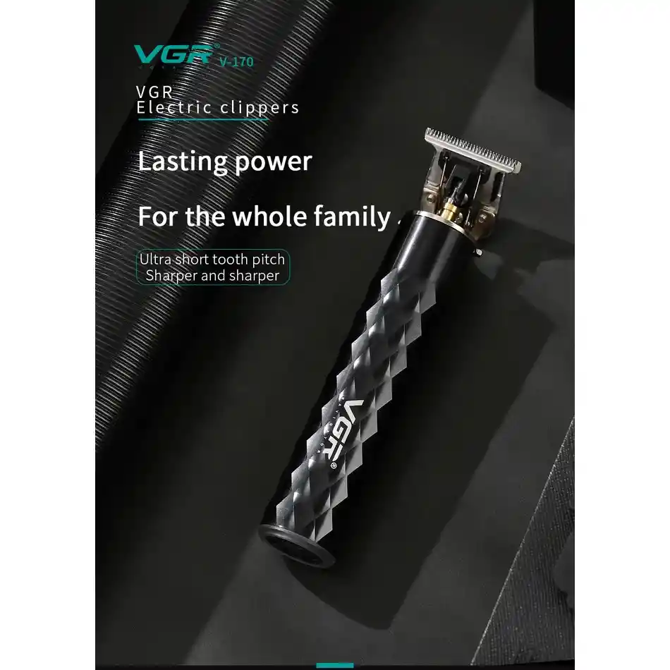 Maquina Corta Pelo Barbera Patillera Impermeable Recargable  VGR  V170 