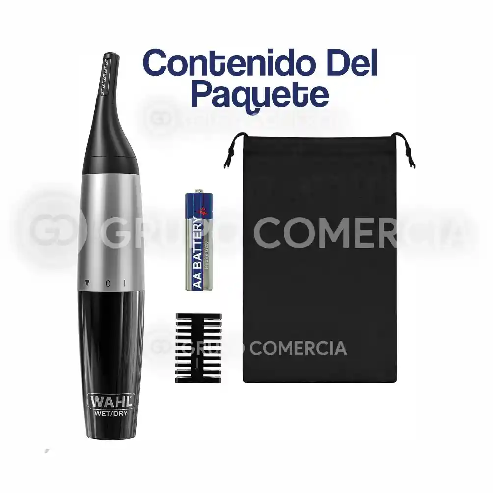 Maquina Afeitadora Wahl Original Lavable Afeita Nariz Oidos Cejas