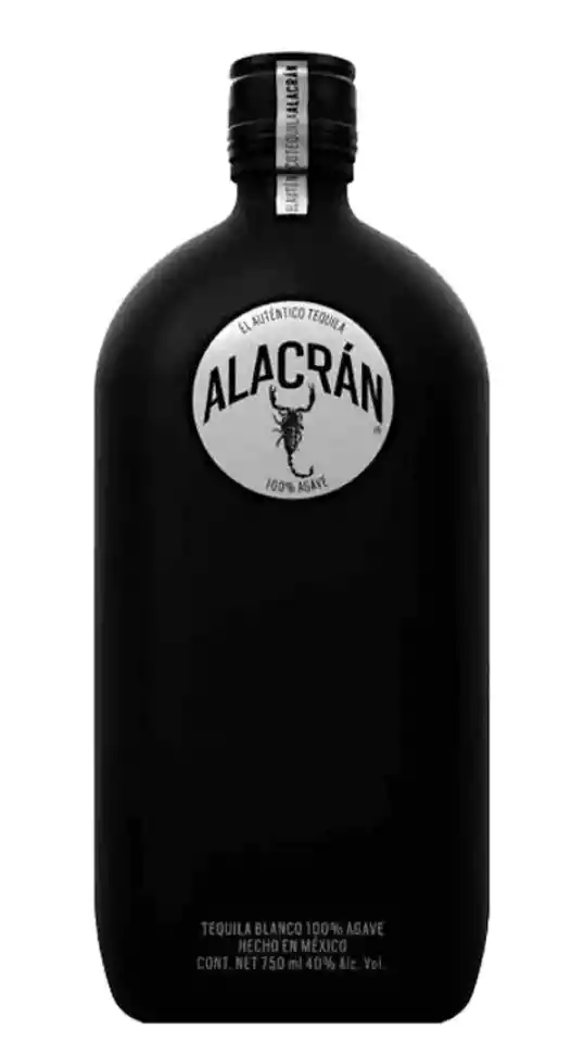  Tequila  Alacrán  Negro Botella 