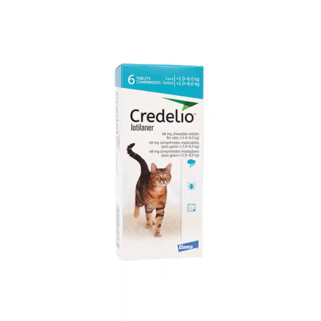 Credelio Gato 2kg A 8kg