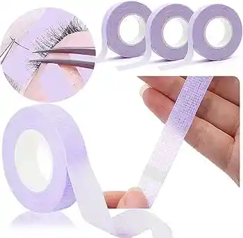 Cinta Micropore Morada Extensiones De Pestañas Pelo A Pelo
