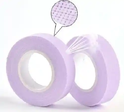 Cinta Micropore Morada Extensiones De Pestañas Pelo A Pelo