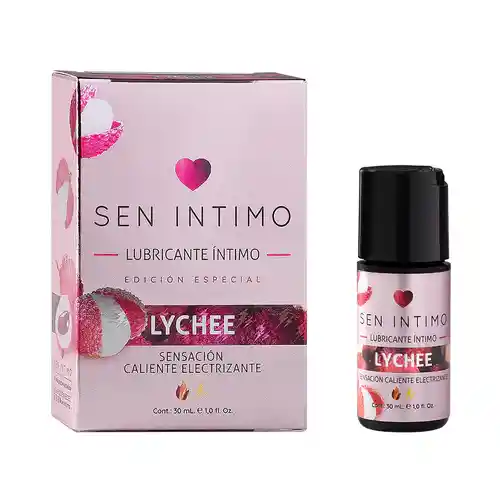 Lubricante Caliente Electrizante Lychee 30 Ml Sen Intimo