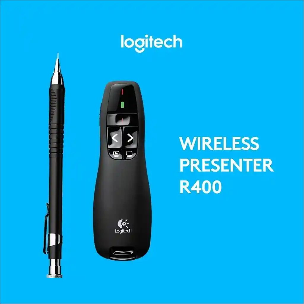 Apuntador Laser Inalámbrico Logitech Wireless Presenter R400