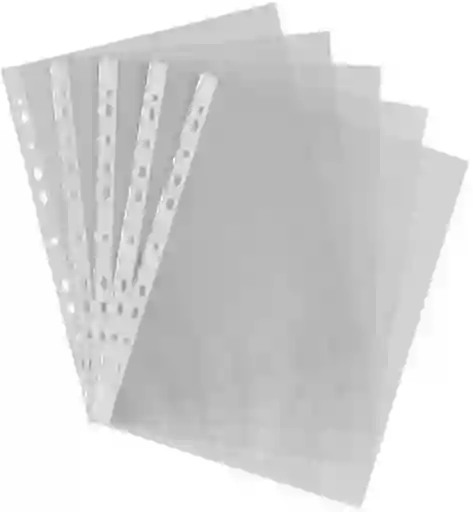 Bolsillo Protector De Hojas Para Catalogo Carta En Polipropileno - Delgado