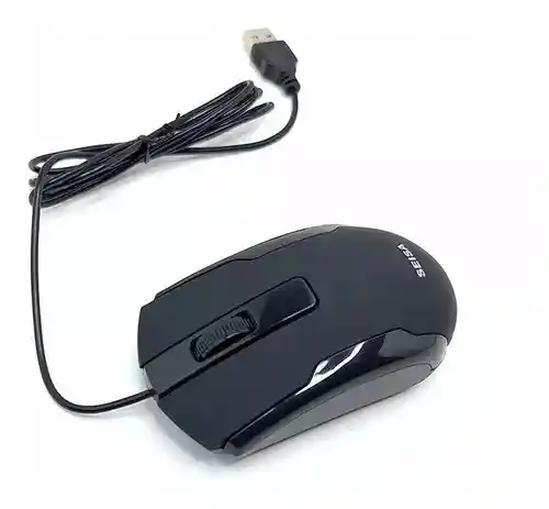 Mouse Óptico Pc Notebook Usb Ergonómico Seisa Dn-n632