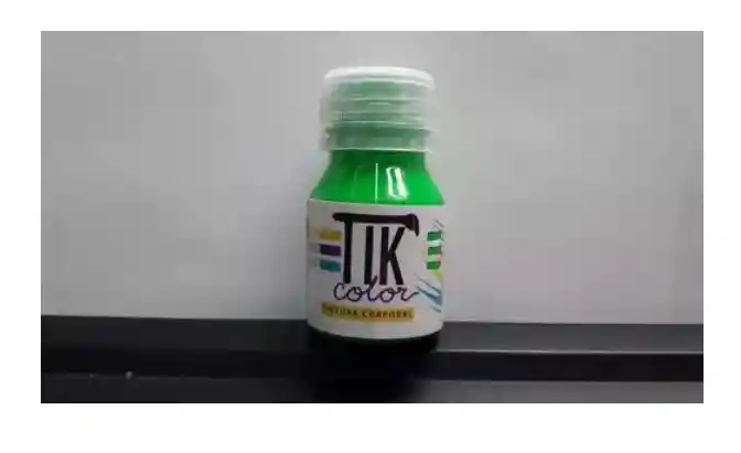 Tik Color Pintura Artificial Verde Fluorescente