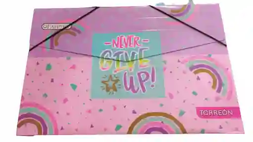 Carpeta Escolar De Carton Fuelle