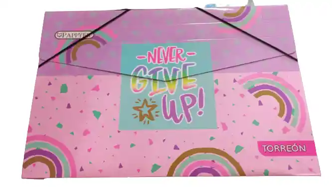 Carpeta Escolar De Carton Fuelle
