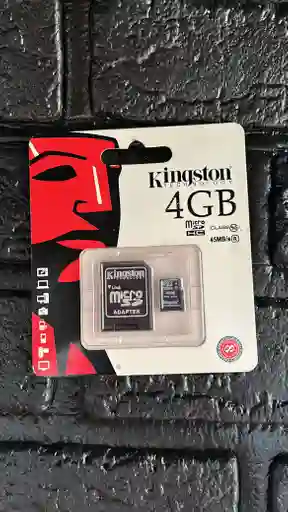 Memoria Mircro Sd 4gb Kingston