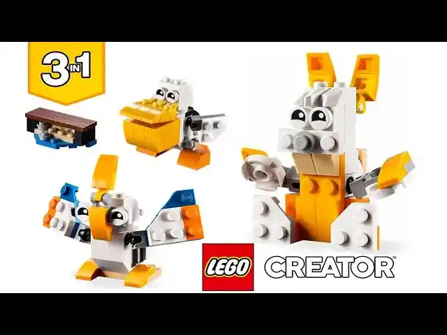 Lego Creator 3 En 1 30571 62 Piezas Pelicano