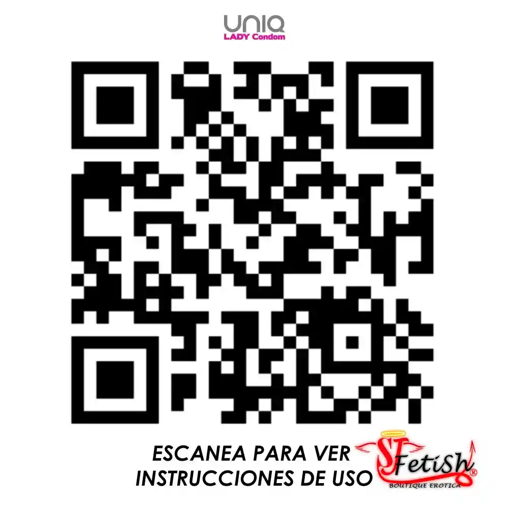 Uniq Preservativo Femenino X3 Sin Latex