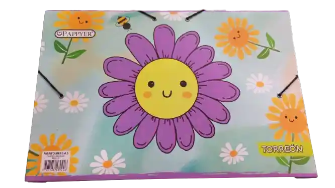 Carpeta Escolar Carton Fuelle