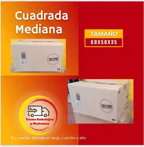 Caja Mediana Gruesa Letras