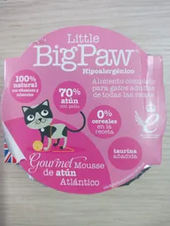 Little Big Paw - Alimento Húmedo Para Gato Atún Del Atlántico X 85g