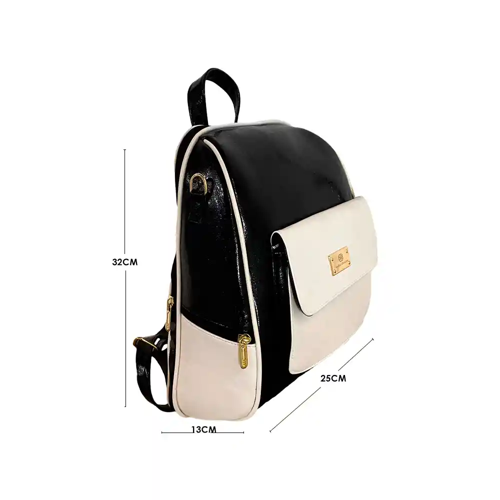 Morral Casual Mediano De Dama Mujer Karla Chacon Romy Negro