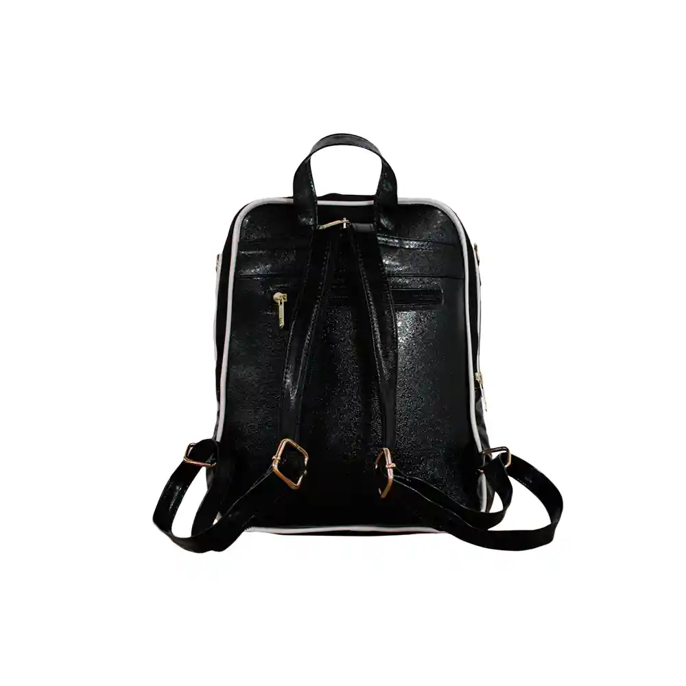 Morral Casual Mediano De Dama Mujer Karla Chacon Romy Negro