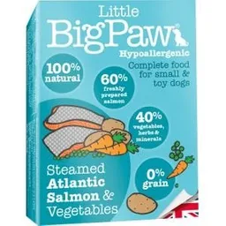 Little Big Paw - Alimento Húmedo Perros Salmón Vegetales X 150g