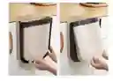 Cubo De Basura Plegable Montado En La Pared Para Puerta