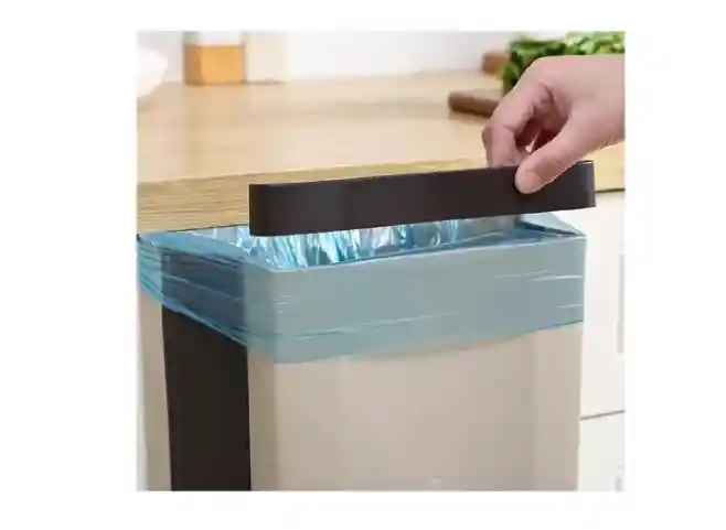 Cubo De Basura Plegable Montado En La Pared Para Puerta