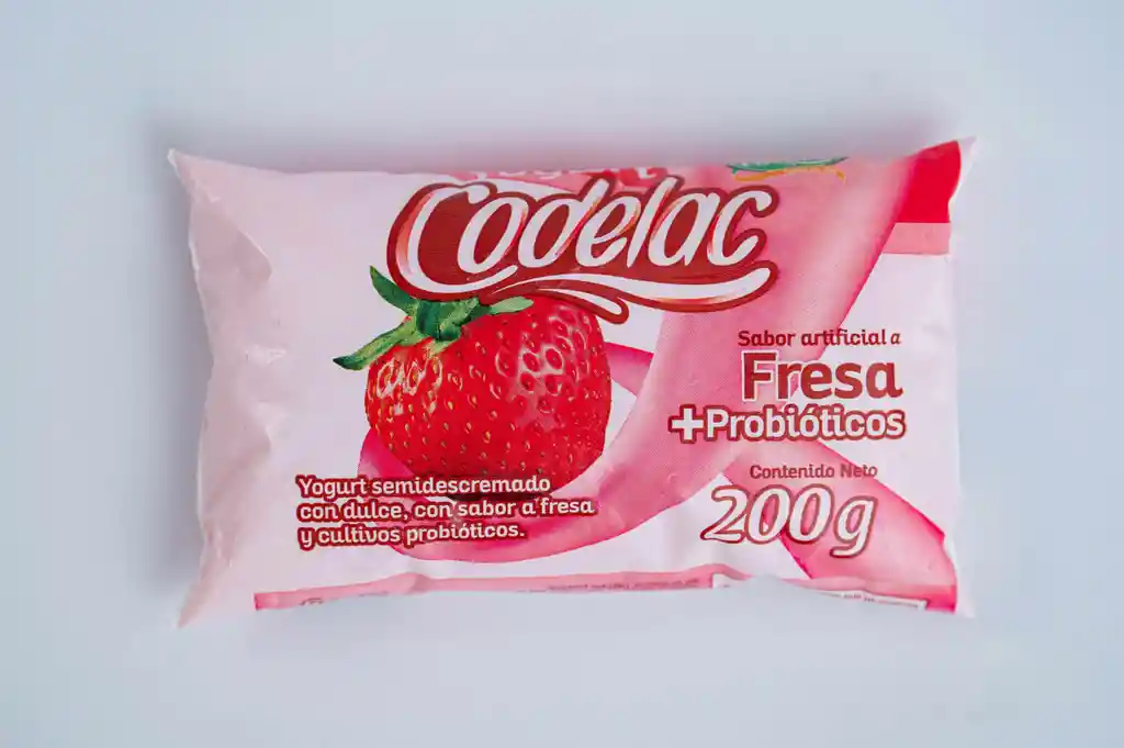 Yogurt Fresa Bolsa X 200ml