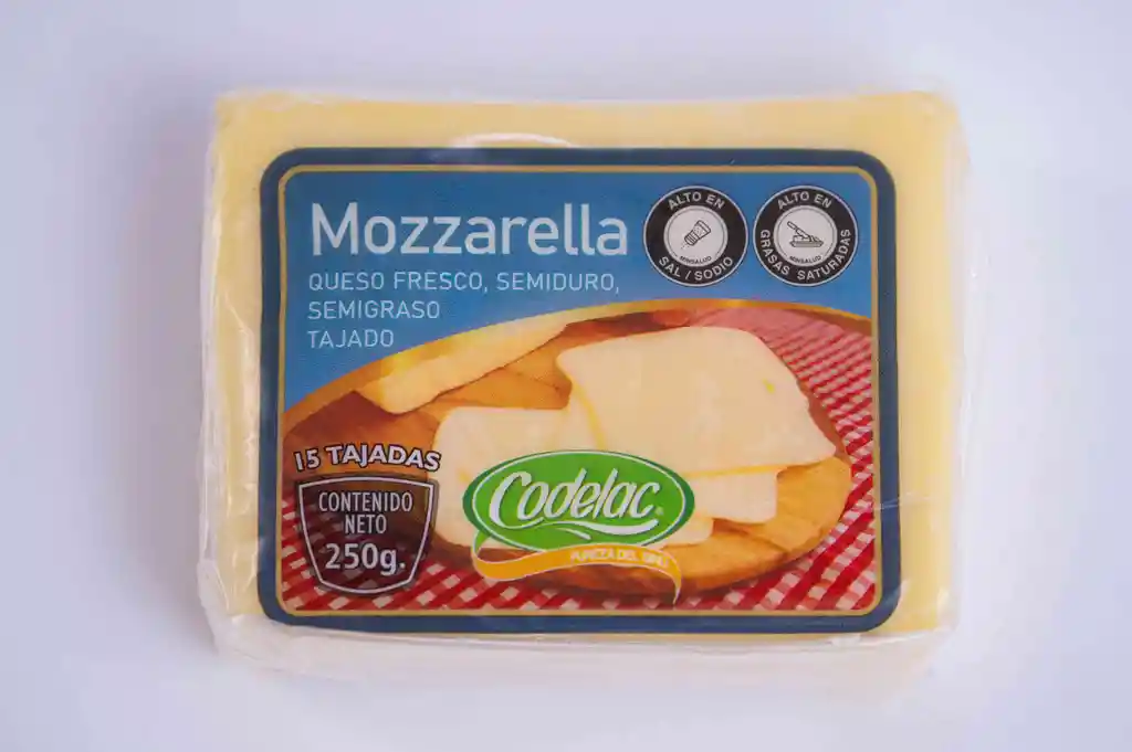 Quesillo Tipo Mozarella Tajado X 250gr