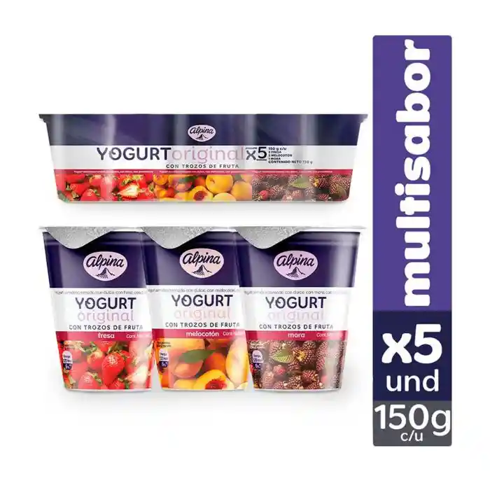 Yogurt Original Por 5und