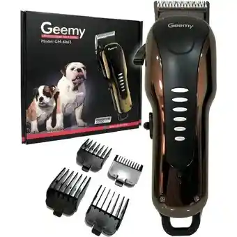  Maquina Peluquera Canina  GEEMY  Gm 6063 Inalambrica 