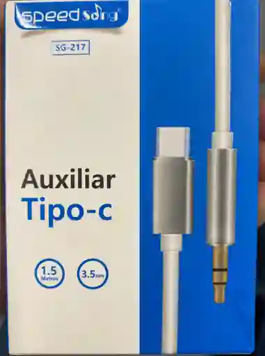 Cable Auxiliar Tipo C A Jack 3.5mm /sg-217/ 1.5mt