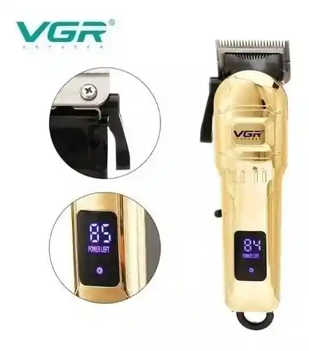  Maquina De Peluquera Inalambrica Profesional  VGR  V268 